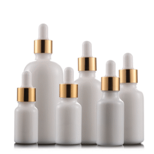 White Porcelain Dropper Bottle