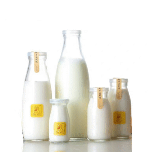 Milk Glass Bottle