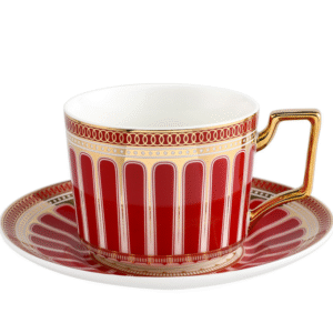 Ceramic Cups And Saucer Set