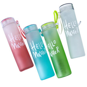 Glass Travel Water Bottle