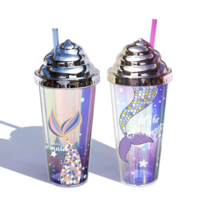 Glitter Cups With Lids
